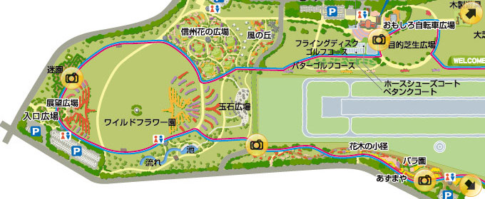 コース詳細その１マップ
